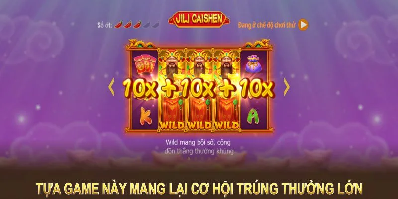 cơ hội trúng thưởng cao